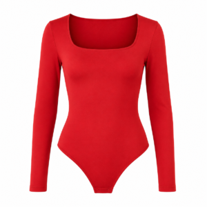 Body cuello cuadrado manga larga